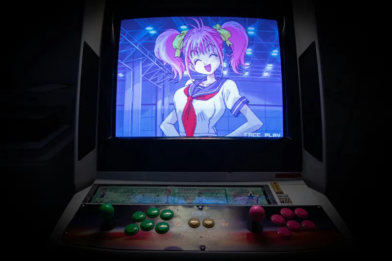 Anime Arcade Screen Anime wallpaper