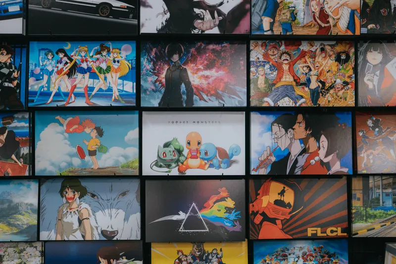 Anime Screen Collage Anime wallpaper