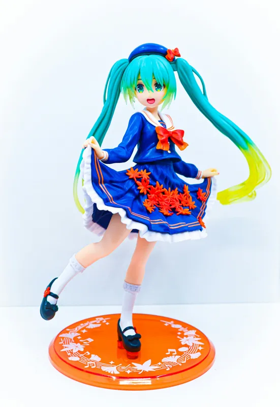Blue Haired Anime Idol Figure Anime wallpaper
