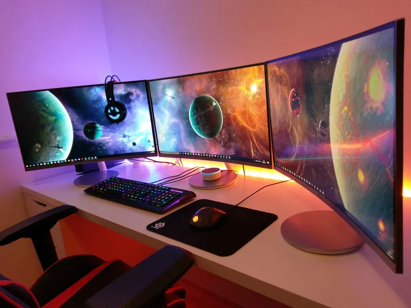 Gaming Setup 021 Games wallpaper
