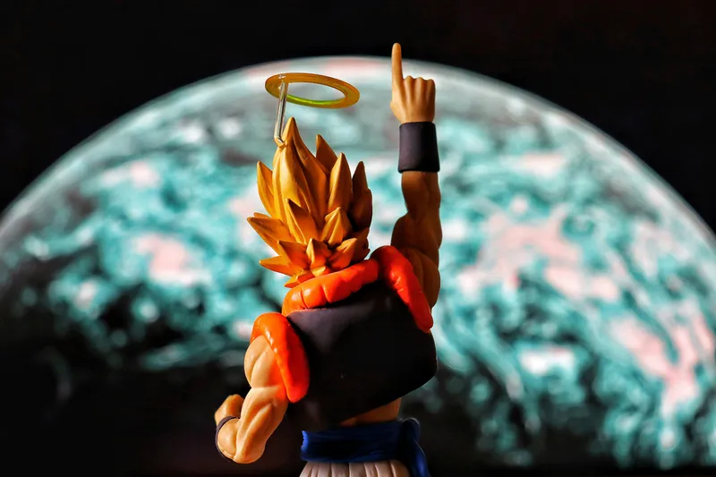 Gogeta Planet Background Anime wallpaper