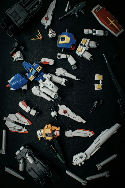 Gundam Model Parts Anime wallpaper