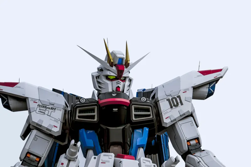 Gundam Monument Closeup Anime wallpaper