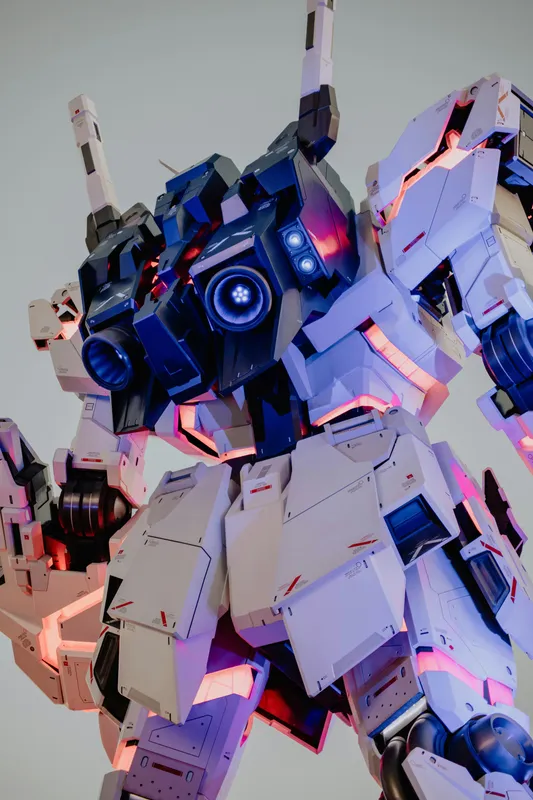 Gundam Neon Torso Anime wallpaper