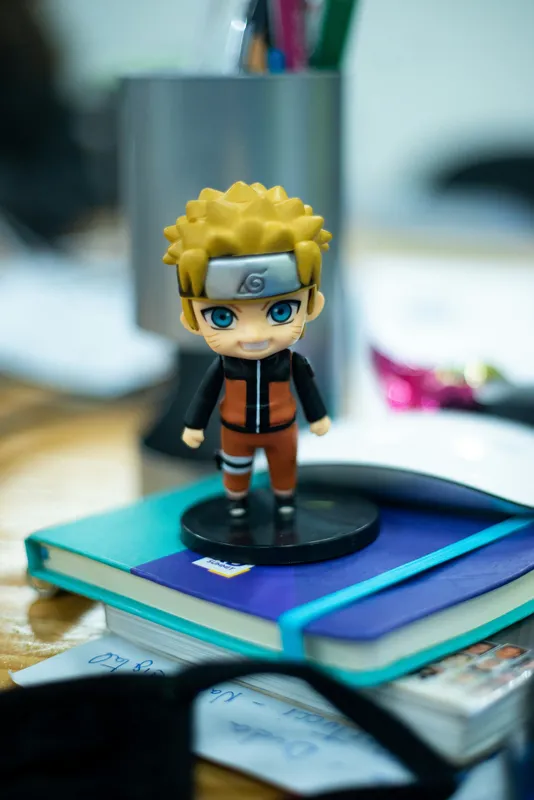 Naruto Chibi On Books Anime wallpaper