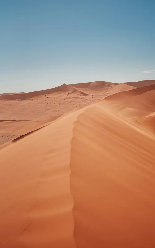 Sossusvlei Blue Desert Dunes Nature wallpaper