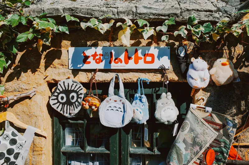 Totoro Bags Storefront Anime wallpaper